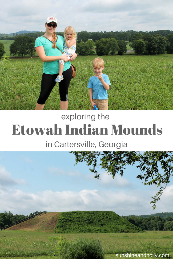 Exploring the Etowah Indian Mounds in Cartersville, Georgia | sunshineandholly.com | native americans | georgia history | field trip | exploring georgia