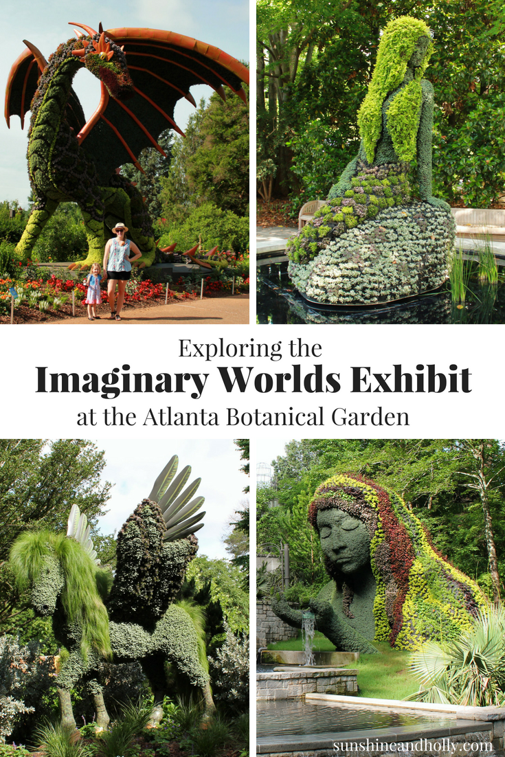 Exploring the Imaginary Worlds Exhibit at the Atlanta Botanical Garden | sunshineandholly.com | family fun | things to see and do in Atlanta